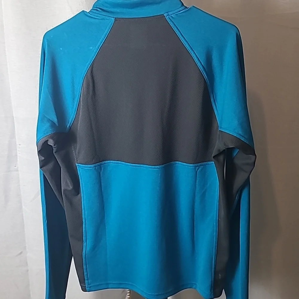 THE NORTH FACE Men's Blue Grey Pullover Flashdry Size Small